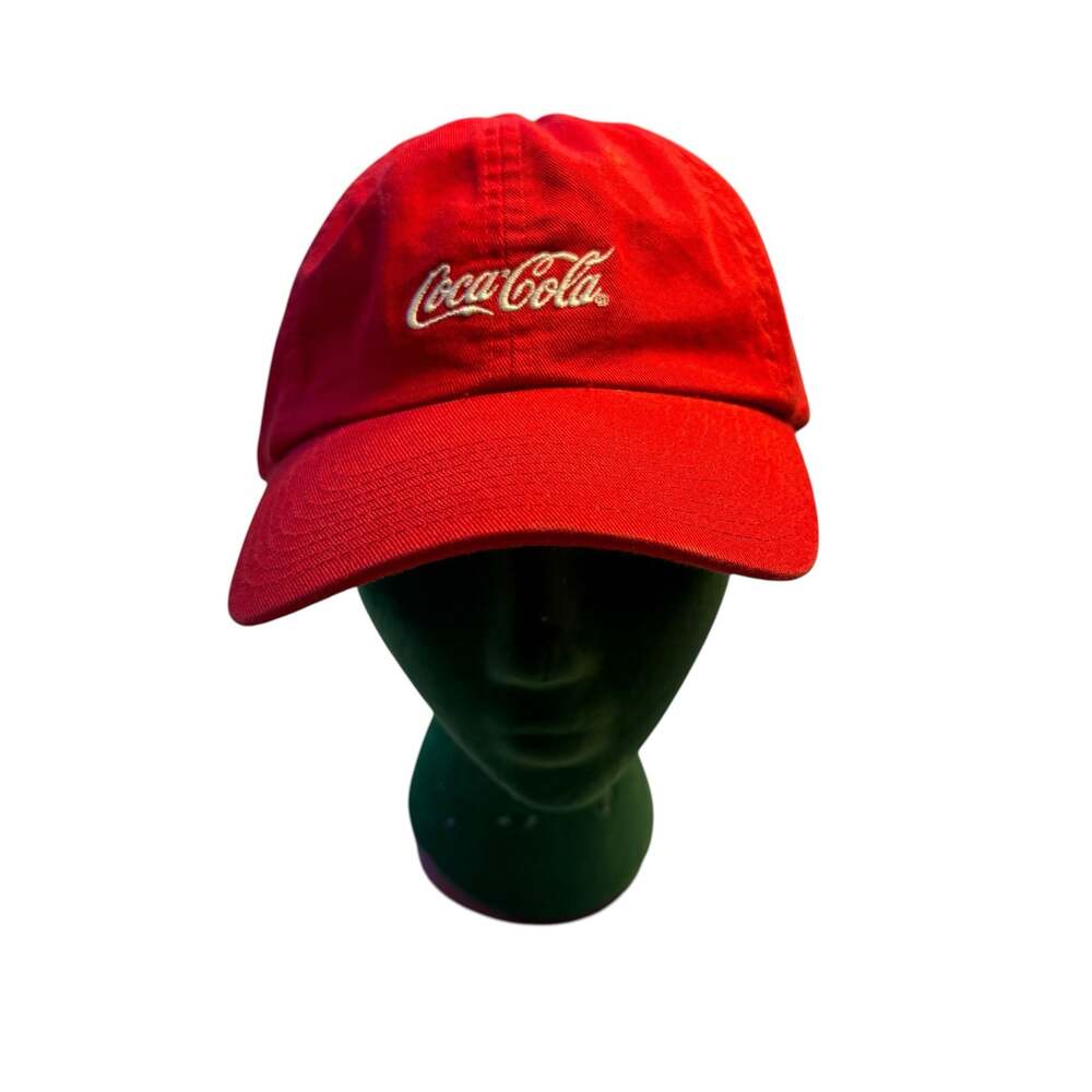 Been Trill x Coca-Cola Red Embroidered Logo Dad Hat One Size